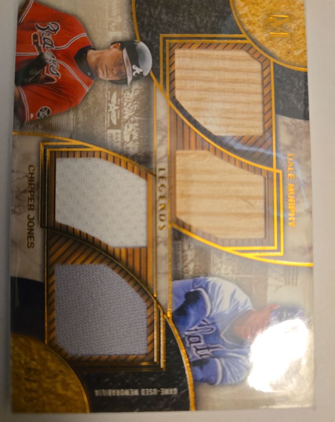 2025 Topps Museum Collection Quad Relic Murphy Jones #DPQRL-MJ — front