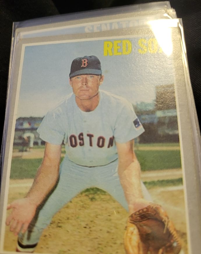 1970 Topps #163 Syd O'Brien Boston Red Sox — front