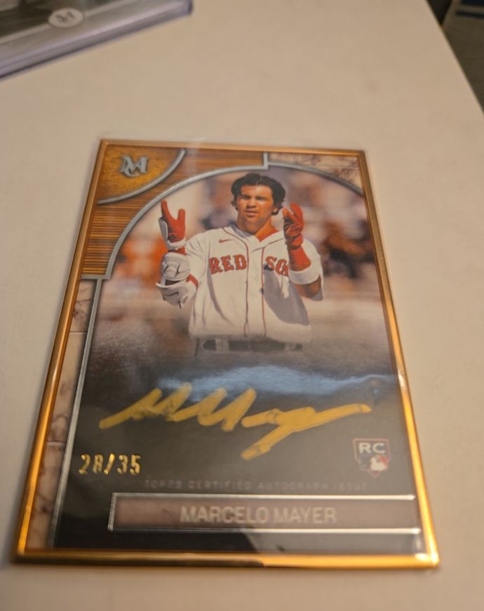 2025 Topps Museum Collection #FMA-MMA Marcelo Mayer — front