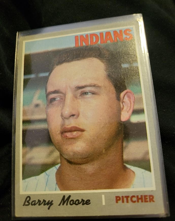 1970 Topps #366 Barry Moore — front