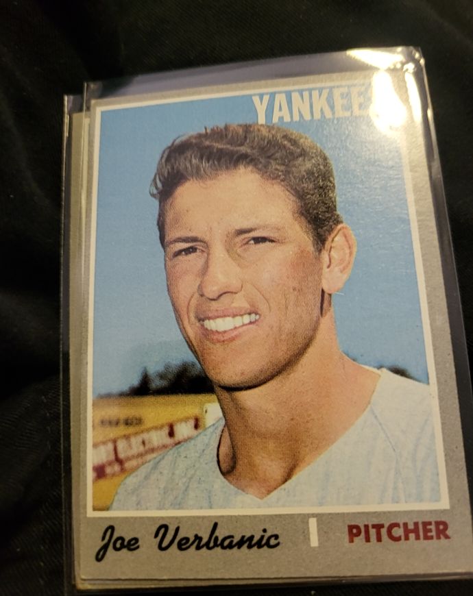 1970 Topps #416 Joe Verbanic — front