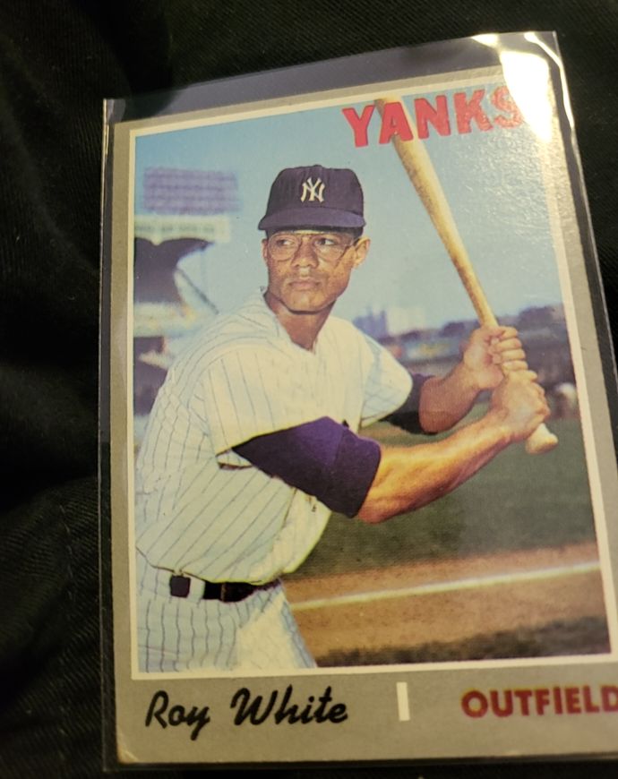 1970 Topps #373 Roy White New York Yankees — front