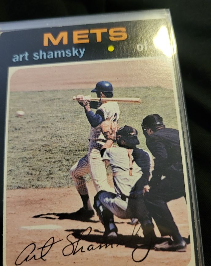 1971 Topps #445 Art Shamsky — front