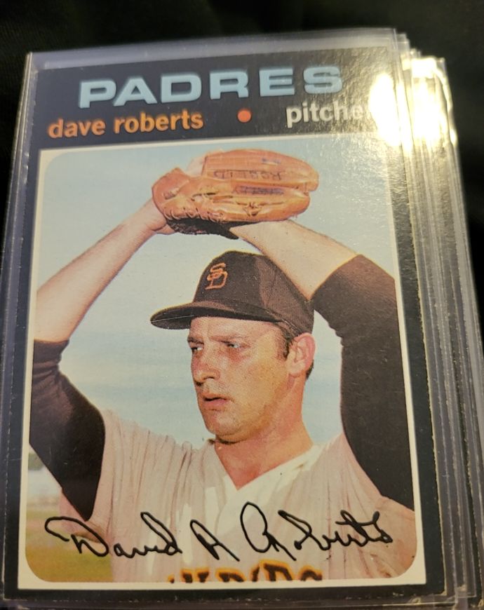 1971 Topps #448 Dave Roberts — front