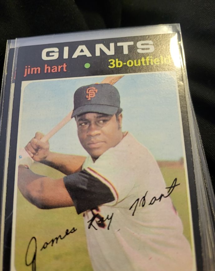 1971 Topps #461 Jim Hart — front