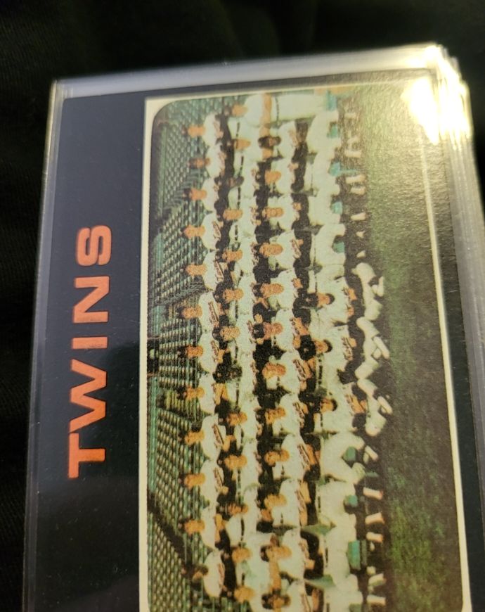 1971 Topps #522 Minnesota Twins Team — front