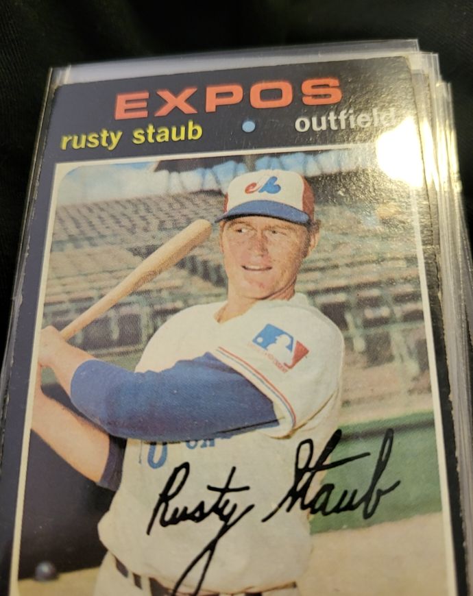 1971 Topps #560 Rusty Staub — front