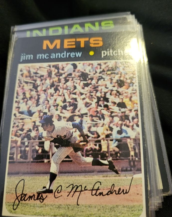 1971 Topps #428 Jim McAndrew — front