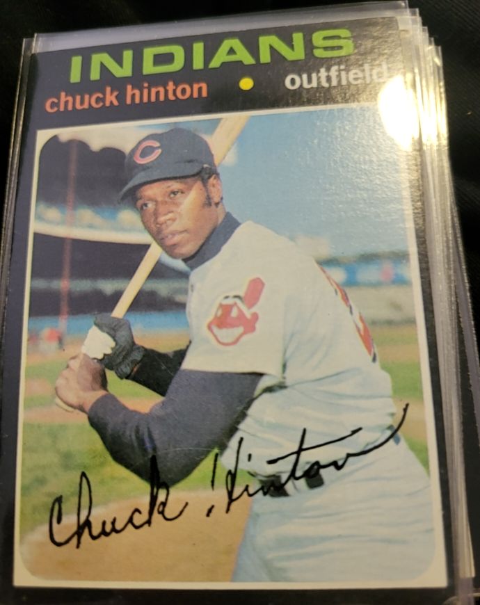 1971 Topps #429 Chuck Hinton — front