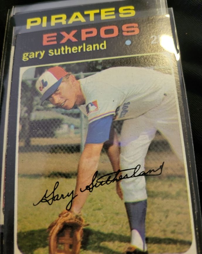 1971 Topps #434 Gary Sutherland — front