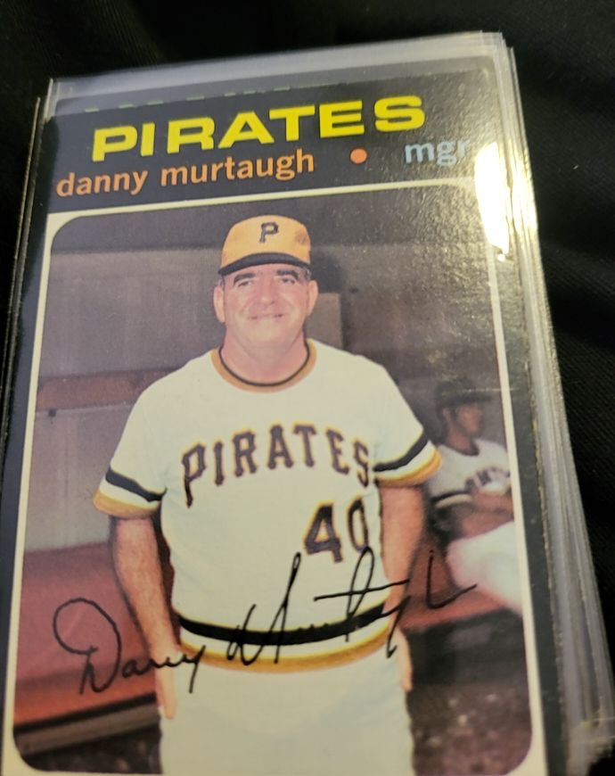 1971 Topps #437 Danny Murtaugh — front