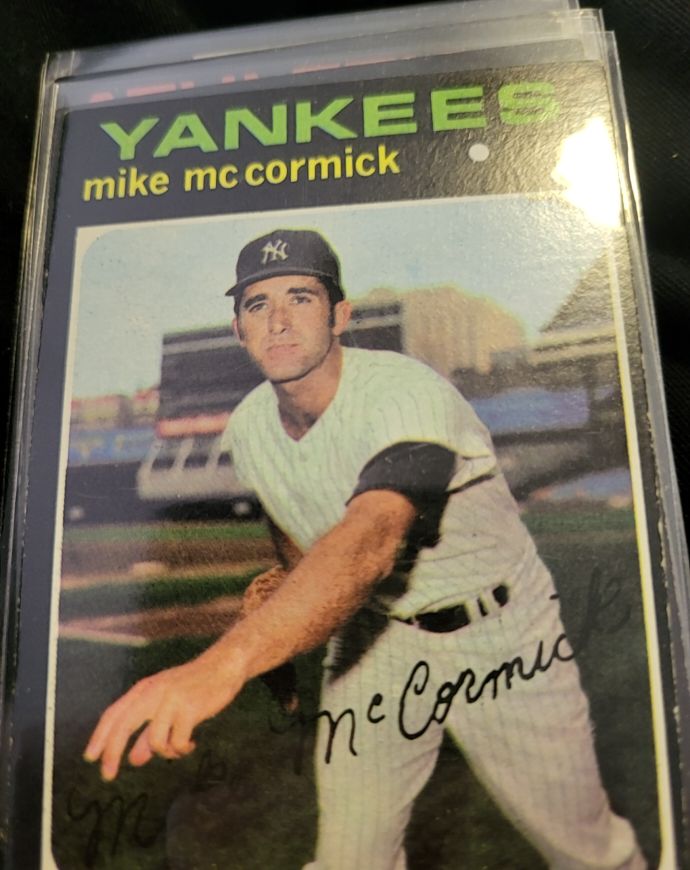 1971 Topps #438 Mike McCormick — front