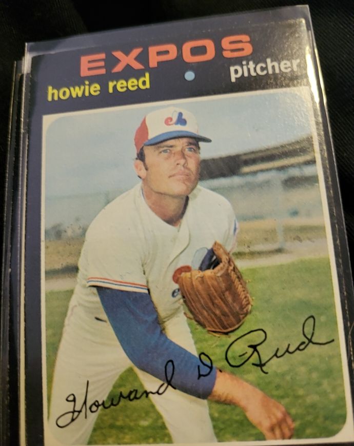 1971 Topps #398 Howie Reed — front