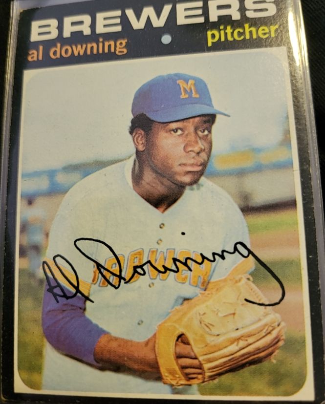 1971 Topps #182 Al Downing — front