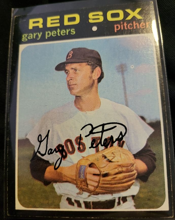 1971 Topps #225 Gary Peters — front