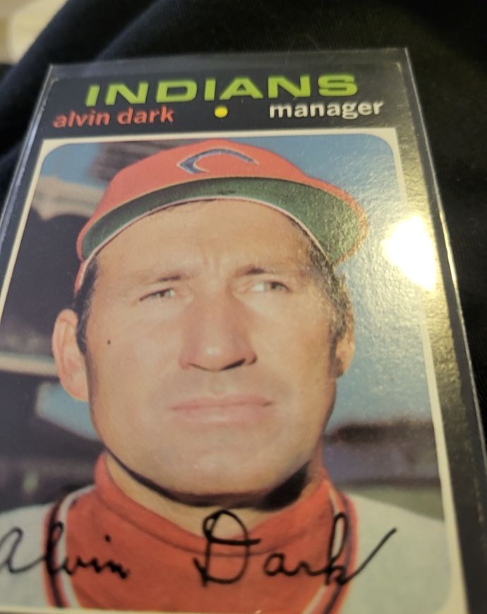 1971 Topps #397 Alvin Dark — front
