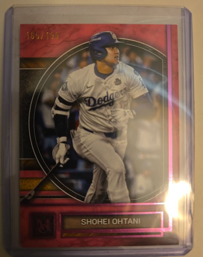 2025 Topps Museum Collection #1 Shohei Ohtani — front