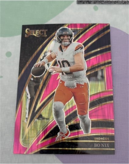 2025 Panini Select #211 Bo Nix — front