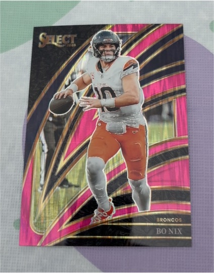 2025 Panini Select #211 Bo Nix — front