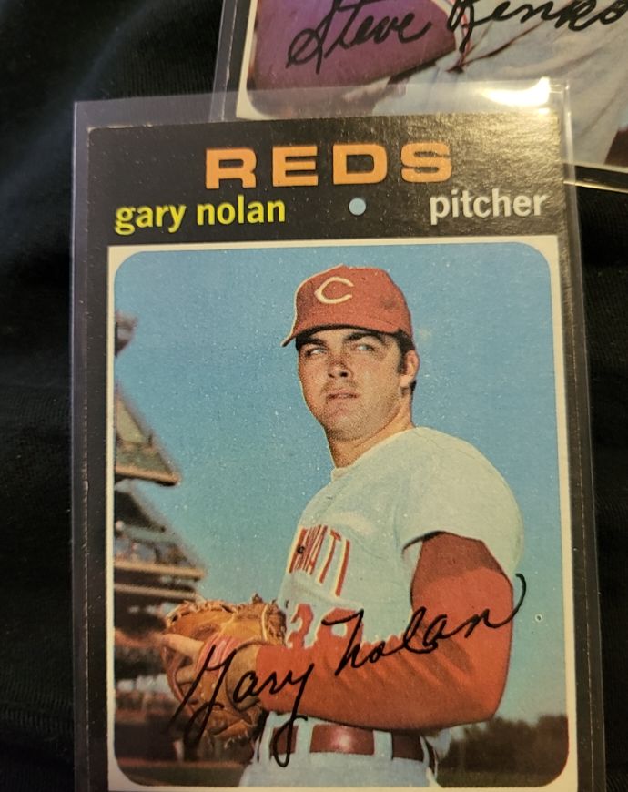 1971 Topps #75 Gary Nolan Cincinnati Reds — front