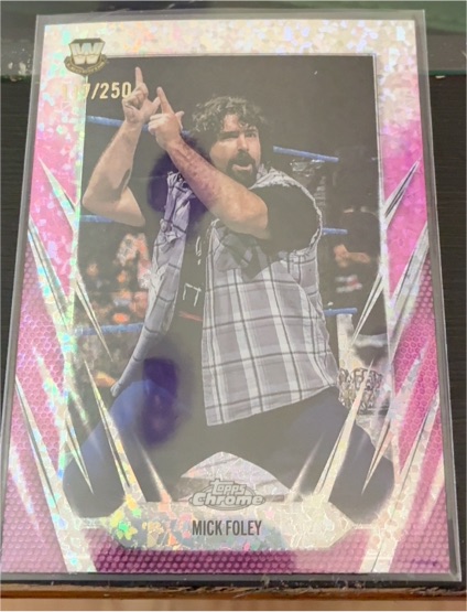 2026 Topps Chrome WWE #135 Mick Foley — front
