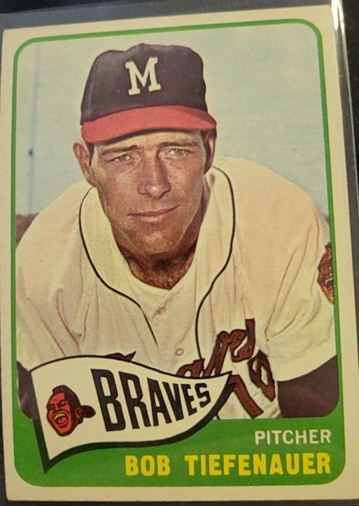 1965 Topps #23 Bob Tiefenauer — front