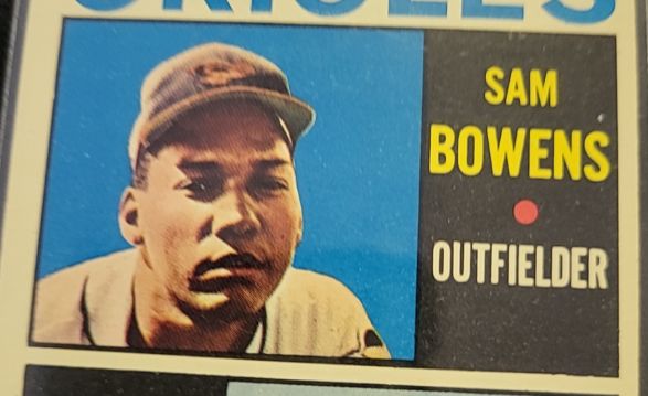 1964 Topps #201 Sam Bowens — front