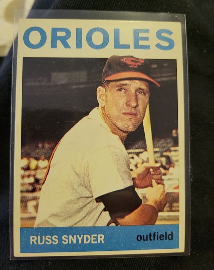 1964 Topps #126 Russ Snyder — front