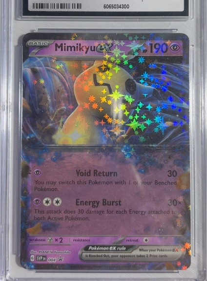 2023 Pokémon SV: Scarlet & Violet Promo #004 Mimikyu ex — front
