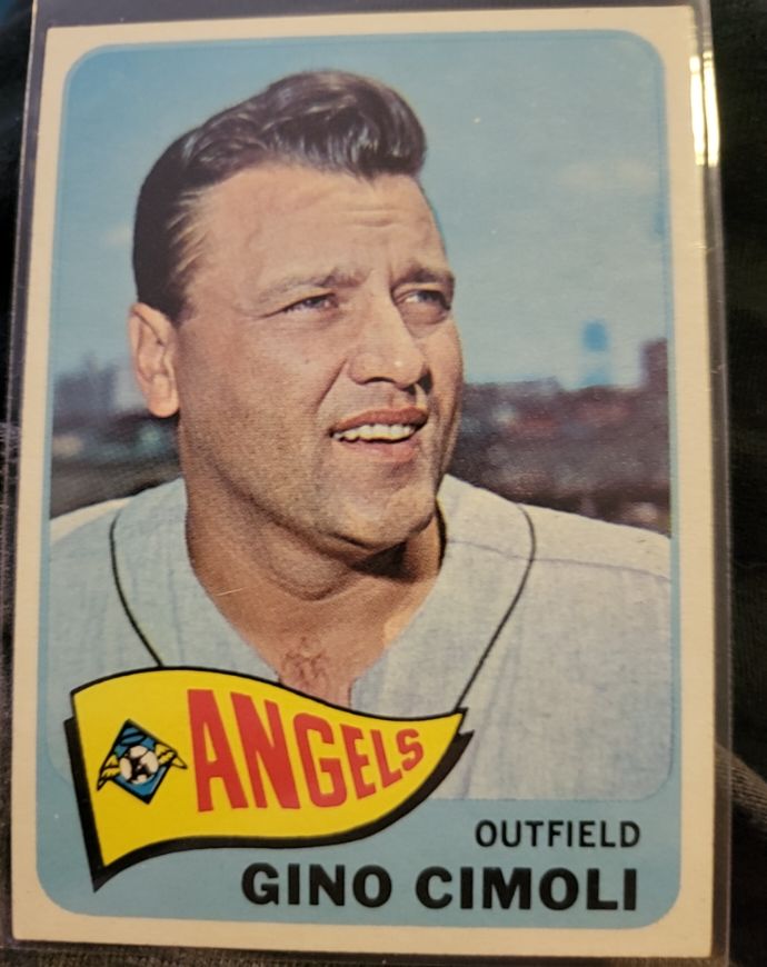 1965 Topps #569 Gino Cimoli — front
