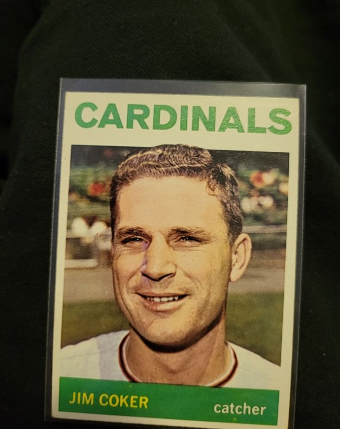 1964 Topps #211 Jim Coker — front