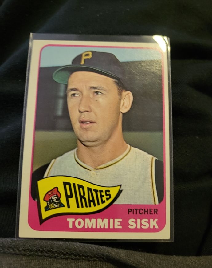1965 Topps #558 Tommie Sisk — front