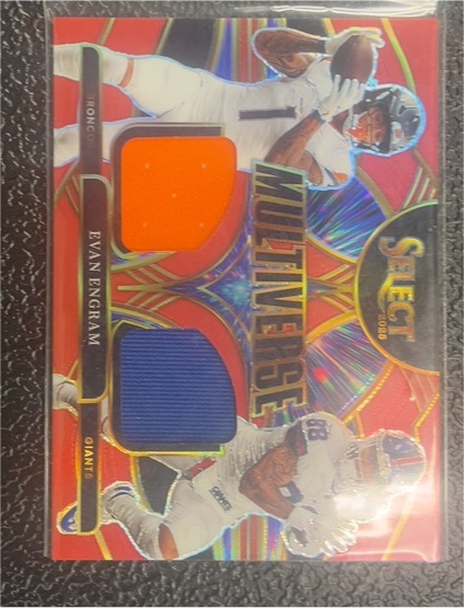 2025 Panini Select Multiverse #MVJ-EEM Evan Engram Broncos Giants — front