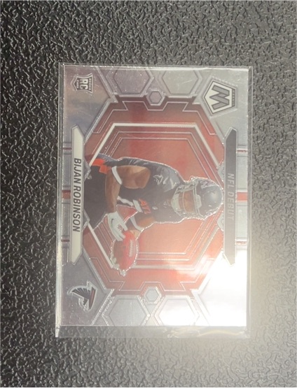 2023 Panini Mosaic NFL Debut #ND-9 Bijan Robinson — front