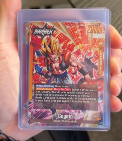 2025 Dragon Ball Super Fusion World #FB09-073 Gogeta — front