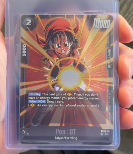 Dragon Ball Super Card Game Pan: GT FB09-112 — front