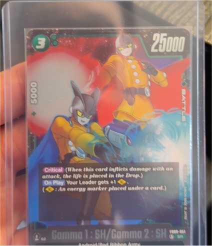 Dragon Ball Super Fusion World Dual Evolution #FB09-051 Gamma 1: SH/Gamma 2: SH — front