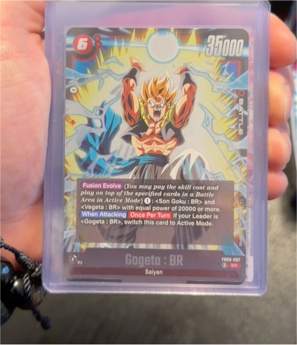 Dragon Ball Super Card Game FB09-007 Gogeta: BR — front