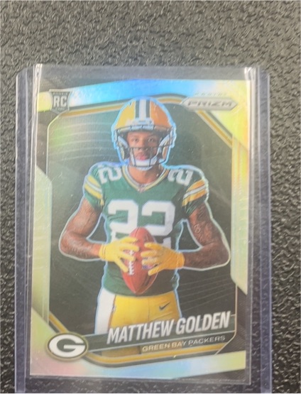 2025 Panini Prizm #412 Matthew Golden — front