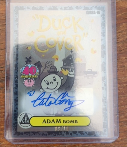 2025 Topps Garbage Pail Kids 40th #GARBA-16 Adam Bomb — front