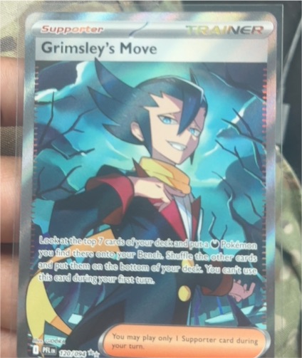 2023 Pokémon TCG Phantasmal Flames #120 Grimsley's Move — front