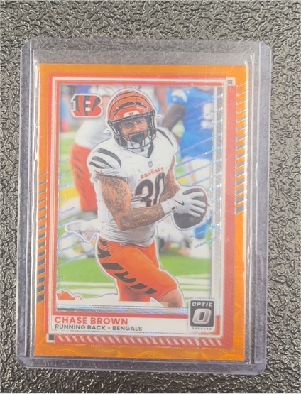 2025 Panini Donruss Optic #197 Chase Brown — front