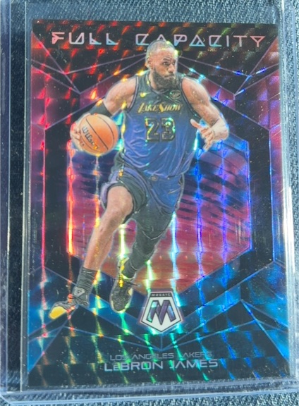 2024-25 Panini Mosaic #5 LeBron James Full Capacity — front