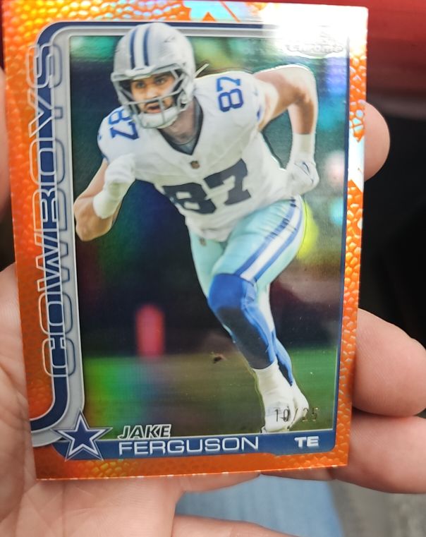 2025 Topps Chrome #75 Jake Ferguson — front