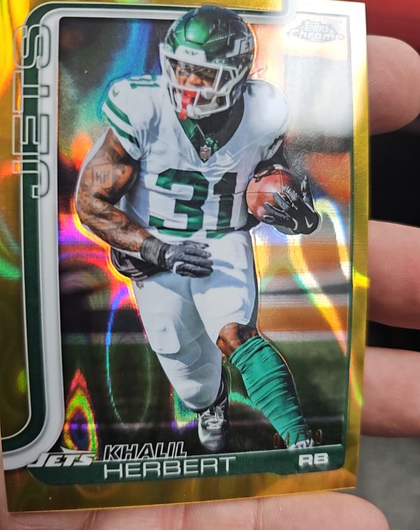 2025 Topps Chrome #131 Khalil Herbert — front