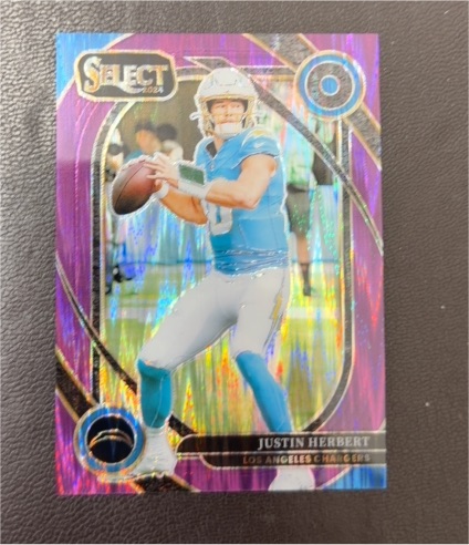 2024 Panini Select Club Level #232 Justin Herbert — front