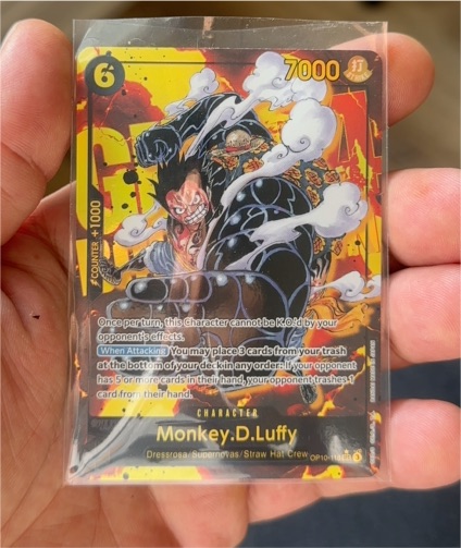 One Piece Card Game OP10-118 Monkey.D.Luffy — front
