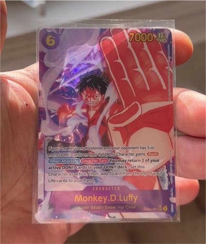 Monkey.D.Luffy EB02-061 Extra Booster: Anime 25th Collection — front