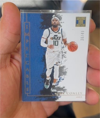 2019-20 Panini Impeccable #56 Mike Conley — front
