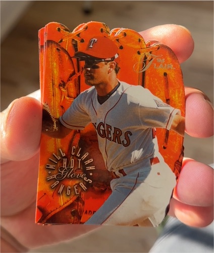 1994 Flair Hot Gloves #2 Will Clark — front